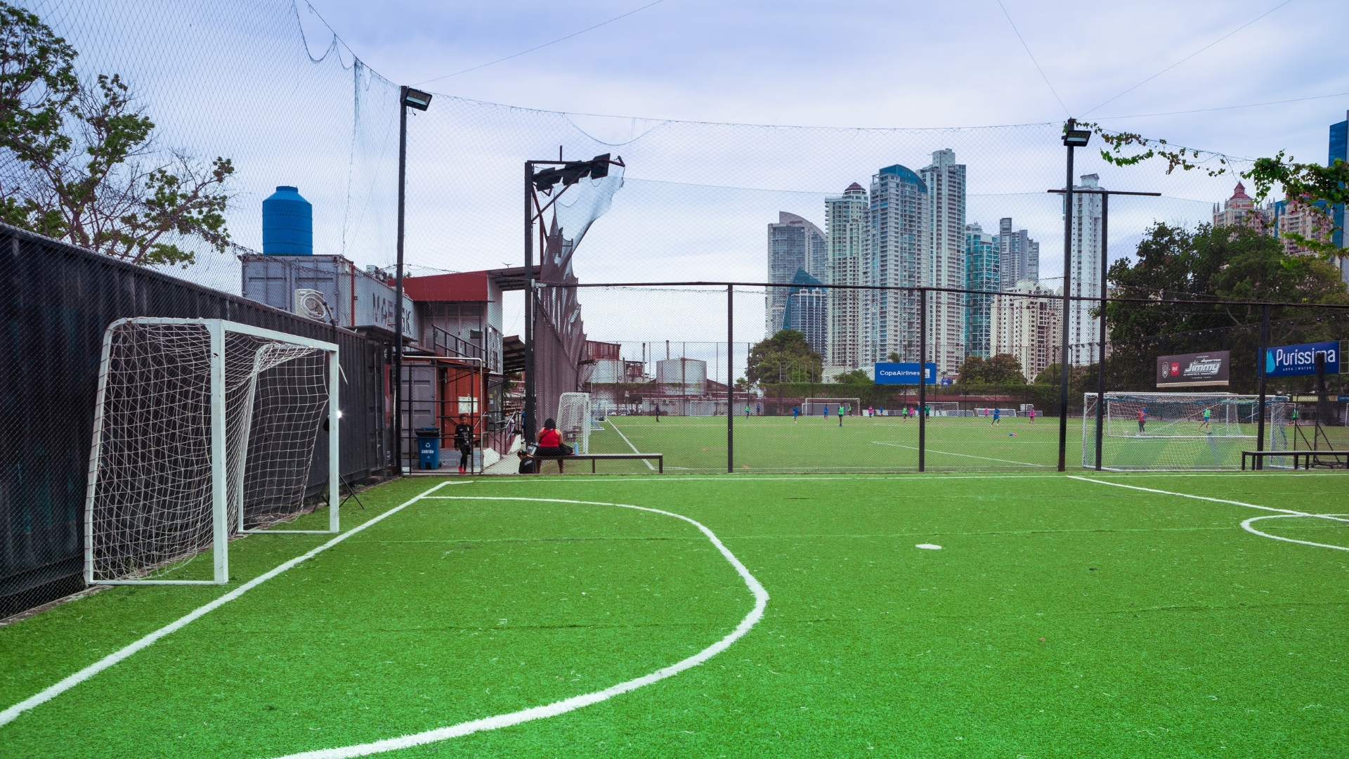 Cancha alternativa de césped sintético